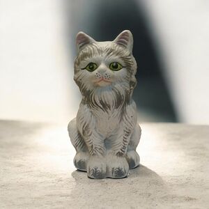 Vintage Cat Coin Bank